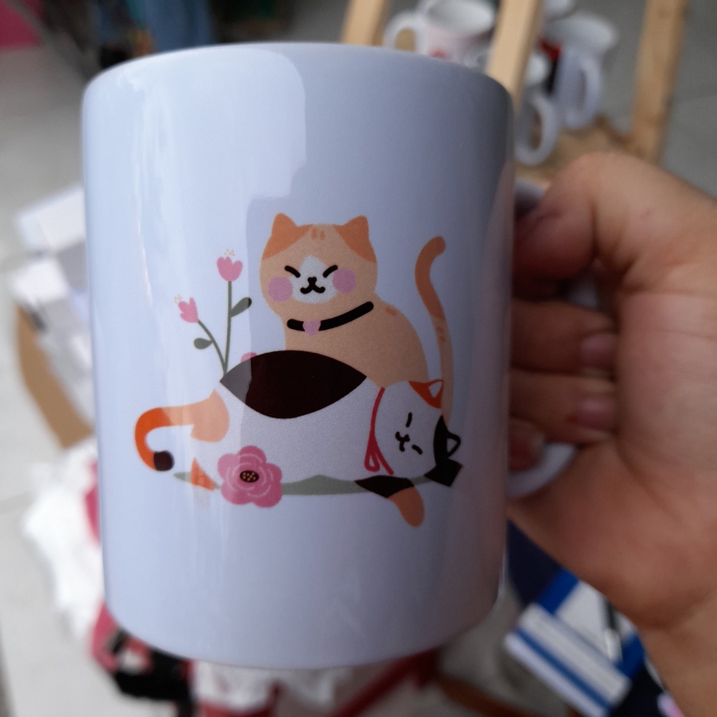 Taza Blanca Personalizada 11 Oz. – ¡Producto Terminado con Tu Diseño!