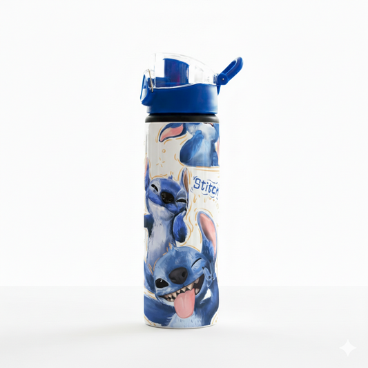 BOTELLA PERSONALIZAZDA DE 750 ML CON BOTÓN PRESIONABLE (unidad)